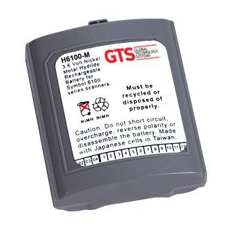 Global Technology Systems BTRY,ZEBRA,PDT6100,1500MAH, MOQ 500